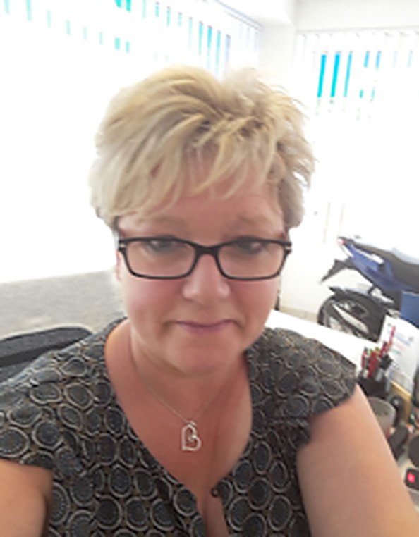 Sabine Zimmermann, zuständig für Service, Information und Anmeldung